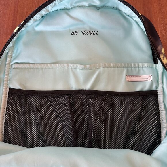 Ivivva by Lululemon Pack For Class Backpack School Night Light Black - Picture 7 of 8